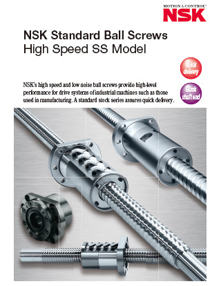 cover image for Ball Screws standard High Speed SS