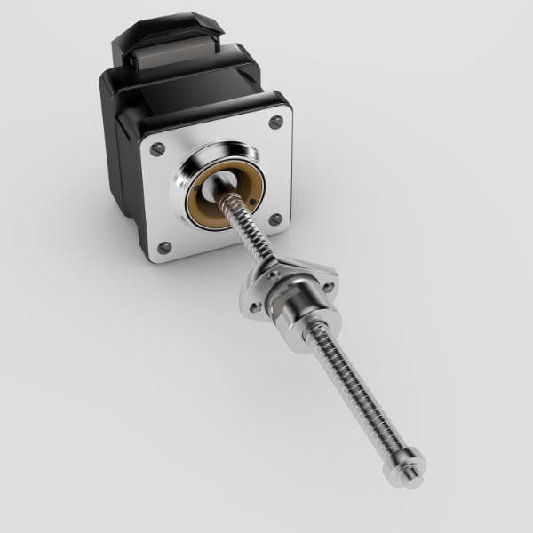 Motorized ball screw actuator