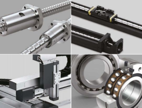 Linear bearings and rails