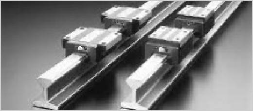 low profile blocks on a linear guide system